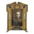 1910s Wwi Judd Cast Iron Picture Frame With Silver Star Soldier Photo - Waco Tex For Sale