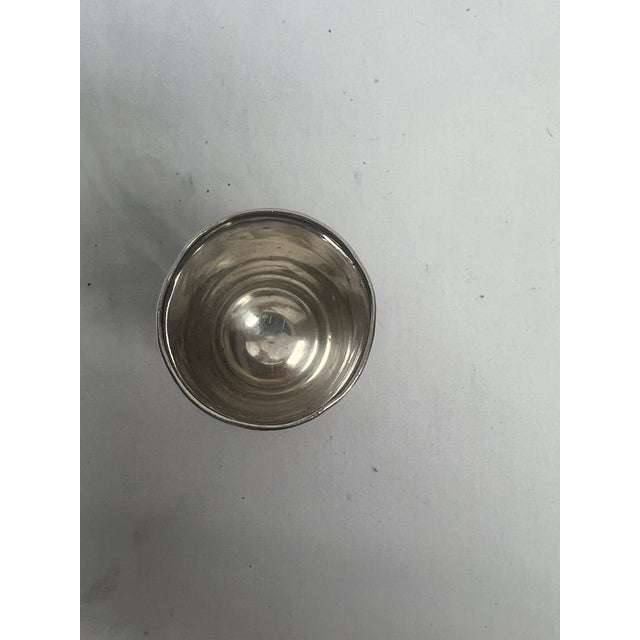 1900 - 1909 Early 1900s Kiddush Sterling Cup For Sale - Image 5 of 5