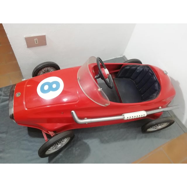 Black Model 250 Pedal Car by Giordani Maserati, Italy, 1960s For Sale - Image 8 of 18