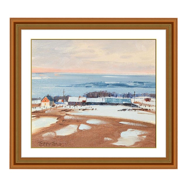 Mid 20th Century Snowy Fields of Tranquility, Terry Tomalty For Sale