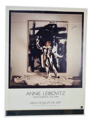 Offset Lithograph Steve Martin Photography Exhibition Poster by Annie Leibovitz, 1993