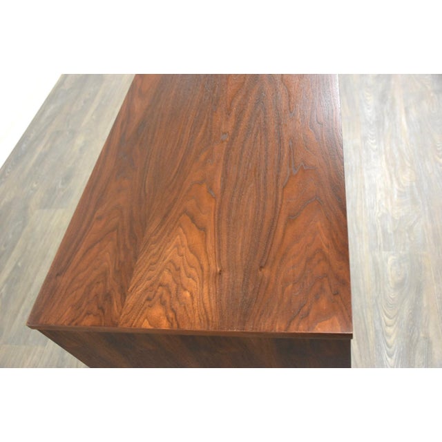 1960s Refinished Walnut and Cane Dresser by Hooker For Sale In Boston - Image 6 of 10