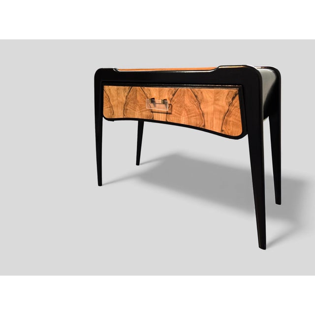 Italian Art Deco Ebonized Coffee Table, 1940s For Sale - Image 9 of 18