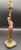 Antique Signed Ludwig Beck ( L. Beck ) Bronze Art Nouveau Table Lamp For Sale - Image 4 of 13