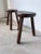 Oak Tripod Stools, 1950s, Set of 2 For Sale - Image 14 of 18