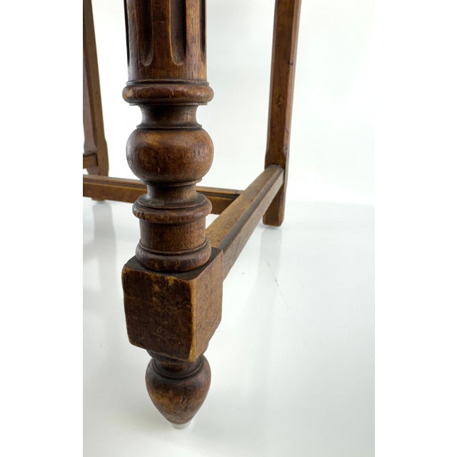 Antique Eastlake Style Walnut Caned Seat Chair With Turned Spindles For Sale - Image 11 of 11