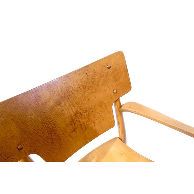Vintage Portex Armchair by Peter Hvidt and Orla Mølgaard-Nielsen for Fritz Hansen, 1945 For Sale - Image 14 of 18