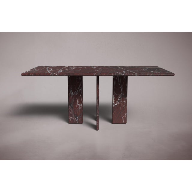 Crafted and hand-finished from Elazig Cherry Marble. Elazig Cherry can be honed and polished for a matte finish that...