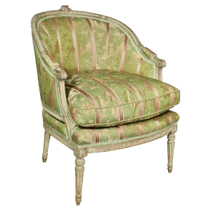 Louis XVI Painted Bergere