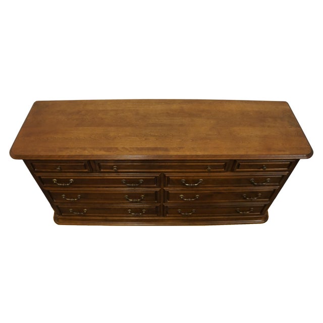 Ethan Allen Classic Manor Solid Maple 66" Double Dresser 15-5012 - 204 Finish For Sale - Image 9 of 12