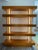 Custom Designed and Built Bookshelf made with Bamboo Wood and unique built-in LED lighting subtly hidden behind frosted...