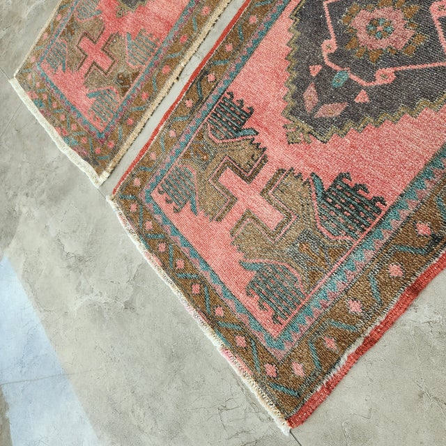 1970s Vintage Petite Turkish Rug - a Pair | Chairish