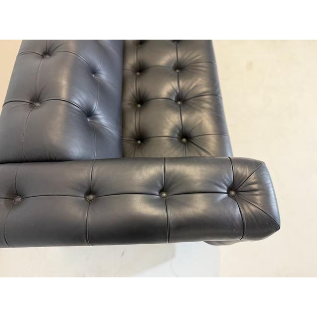 Leather RH-306 Sofa attributed to Robert Haussmann for de Sede For Sale - Image 12 of 18