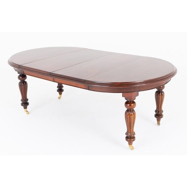 William IV Mahogany Dining Table, 1880 For Sale - Image 6 of 6