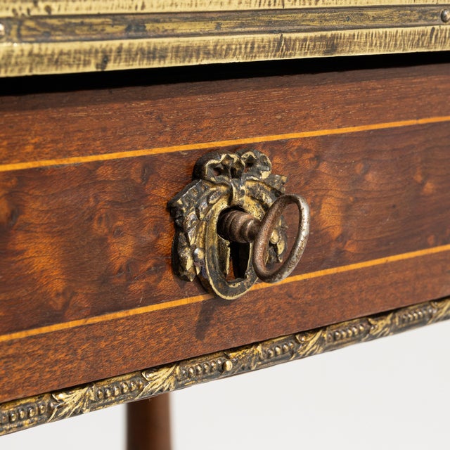 Wood Napoleon III Two-Tier Side Table, Second Empire Style, France, 19th Century For Sale - Image 7 of 15
