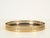 Round Tray in 24k Gold-Plated Brass and Tortoiseshell Acrylic Glass from Dior, Italy, 1970s For Sale - Image 10 of 13