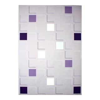 Square (White) - Original Screen Print by A. Mengolini - 1976 1976 For Sale