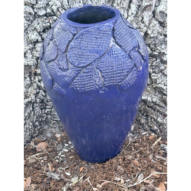 Campagna, Italy Handcrafted in Campagna, Italy by ceramicist Onofrio Acone, this vivid blue ceramic vessel has the...