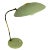 Green Italian Table Lamp in the Style of Stilnovo, 1960s, Italy For Sale