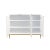Contemporary Pasargad Home Victoria Ivory Sideboard For Sale - Image 3 of 12