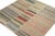 Contemporary Rug & Kilim’s Patchwork Kilim Square Rug in Polychromatic Stripes For Sale - Image 3 of 6