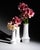 Modern Floral Relief Bisque Porcelain Vases by Cuno Fischer for Hutschenreuther Selb, 1960s, Set of 3 For Sale - Image 3 of 18