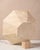 "Lane Hex" Decorative Pedestal Bowl by Montana Labelle in Natural Travertine Marble For Sale - Image 11 of 11