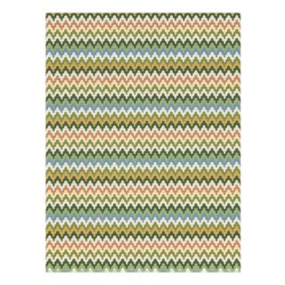 The House of Scalamandré Rainbow Mountain Wallcovering Wallpaper, Forest Clay For Sale