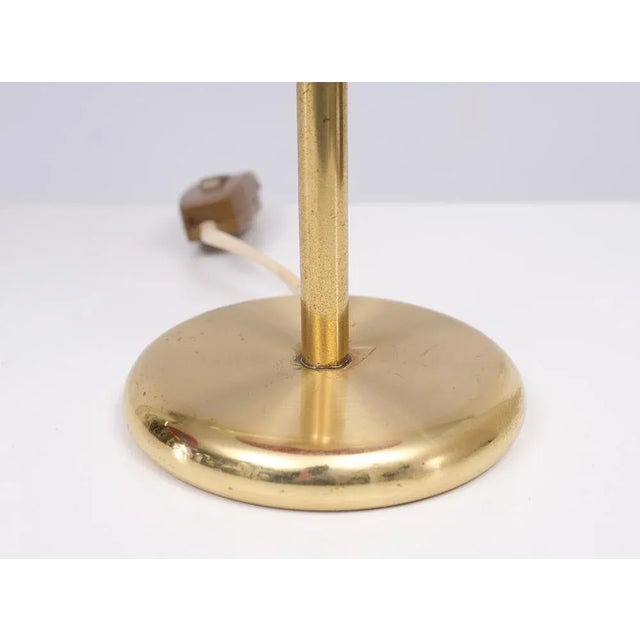 Vintage Brass Table Lamps, 1970s, Set of 2 For Sale - Image 4 of 9