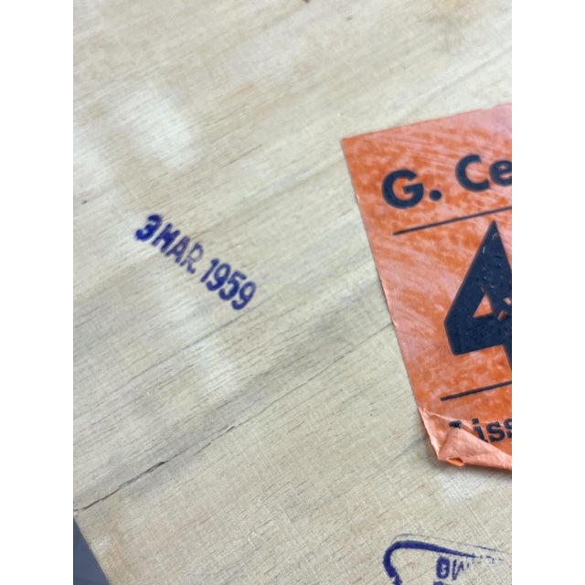 1950s Mid-Century Bedside Tables by Vittorio Dassi, 1959, Set of 2 For Sale - Image 5 of 18