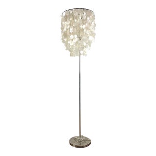 Capiz Shell Floor Lamp For Sale
