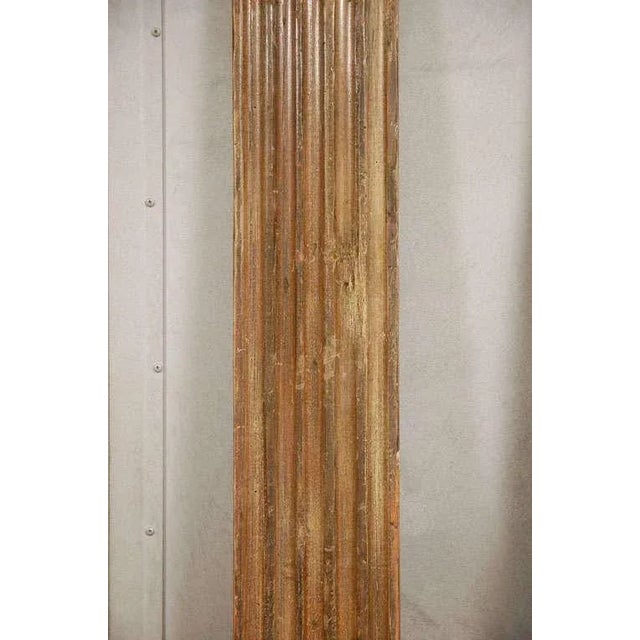 Italian Decorative of Wall Half Columns - A Pair For Sale - Image 3 of 6