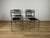 Vintage Sandows 101 Steel Chairs by René Herbst for Pallucco, 1980s, Set of 4 For Sale - Image 9 of 9