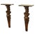 Mid 19th Century Antique 19thC Italian Carved Walnut Renaissance Revival Pair Caryatid Brackets, Circa 1850 For Sale - Image 5 of 15