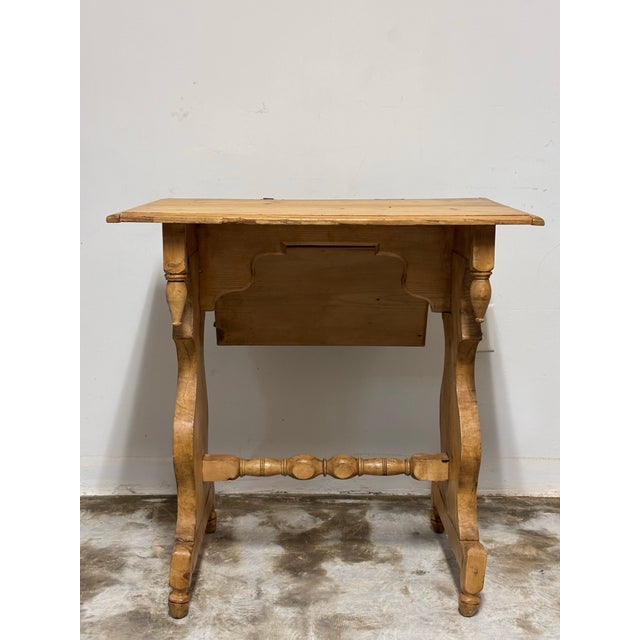 English Antique English Pine Table With Podium Box For Sale - Image 3 of 10