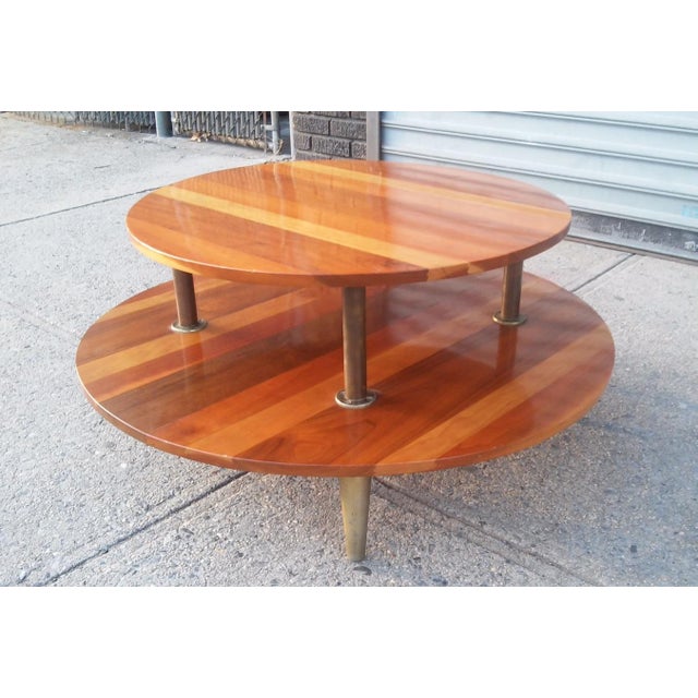Very awesome mid century coffee table. This piece brings you back memories of the mid century era. Great solid...