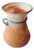 Mid-Century Modern Italian Murano Scavo Art Glass Vase For Sale