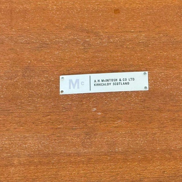Mid-Century Walnut Coffee Table from McIntosh For Sale - Image 11 of 12