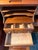 Brown Vintage Postmaster Rolltop Desk For Sale - Image 8 of 18
