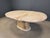 Vintage Oval Marble Dining Table, 1970s For Sale - Image 9 of 10
