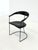 Metal Vintage Ursala Dining Chairs in Black Leather from Arrben, Set of 8 For Sale - Image 7 of 18
