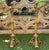 Exceptional Pair of French Restoration Period Gilt Bronze 5-Light Candelabras France, Circa 1830 For Sale - Image 11 of 18