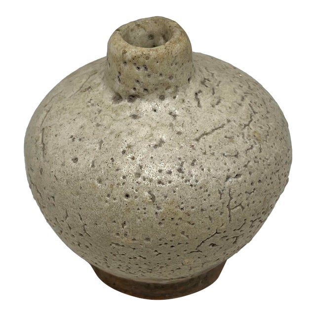 Antique Chinese White Glaze Miniature Vase. Song Dynasty (960-1279) Chinoiserie For Sale