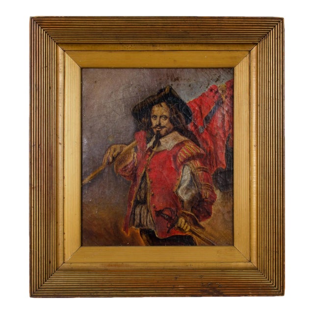 Cavalier Standard Bearer After Sir John Gilbert, c.1880 For Sale