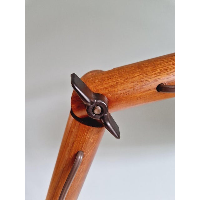 Scandinavian Teak Lamp, 1970s For Sale - Image 9 of 18