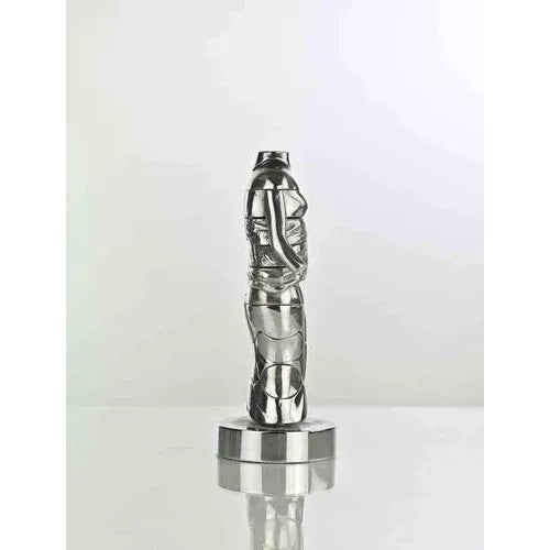 Nickel Plated 24 Element Puzzle Sculpture, 1968-1969, realized by Miguel Berrocal. Signature and number engraved. Edition...
