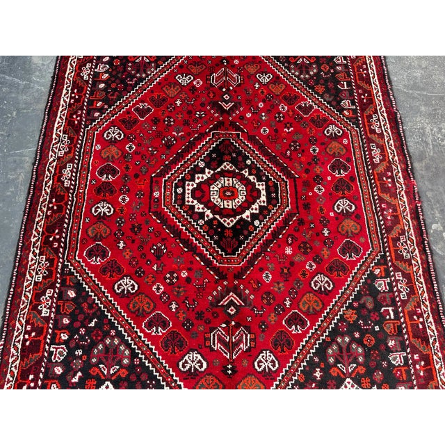 Tribal Vintage Hand Knotted Tribal Gorgeouse Rug For Sale - Image 3 of 7