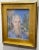 Blue Mid 20th Century Modern Egg Tempera Portrait of a Lady in Landscape by Louis Wolchonok For Sale - Image 8 of 11