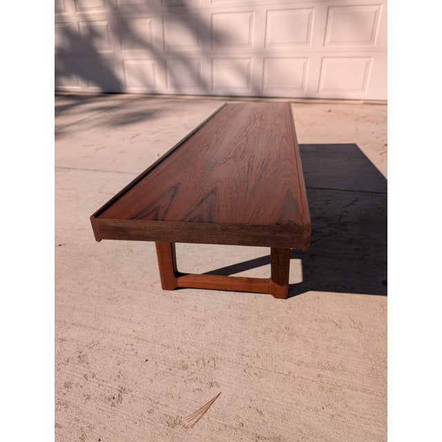 Teak "Krobo" Bench by Torbjørn Afdal for Bruksbo, Norway, 1960s For Sale - Image 15 of 18