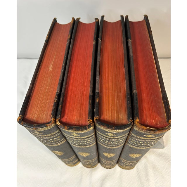 Animal Skin 1902 Antique Books - Character Sketches of Romance... Complete Set of 4 For Sale - Image 7 of 12